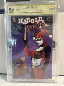 Hardlee Thinn #nn CBCS 9.8 2X SIGNED Clan McDonald Comics Exclusive 13/50 - Picture 1 of 5