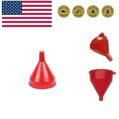 漏斗王漏斗带屏幕,2 夸脱 32002 - 1 Each, 红色 — 第 1/4 张图片