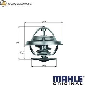THERMOSTAT KÜHLMITTEL TX 19 75D FÜR MERCEDES-BENZ S-CLASSSL M116.961/960 3.8L - Picture 1 of 16