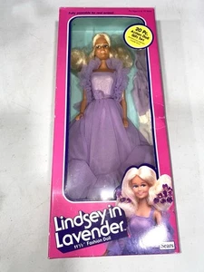 Sears Lindsey In Lavender Doll 20 Piece Action Doll Set - Picture 1 of 6
