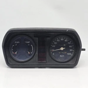 1975 HONDA  CVCC SPEEDOMETER FUEL AND TEMP GAUGE INSTRUMENT CLUSTER OEM  - Picture 1 of 16