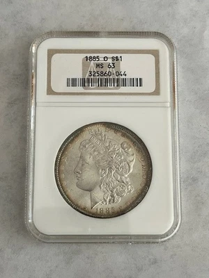 1885-O U.S. $1 Morgan Silver Dollar NGC MS63 - Image 1 of 2