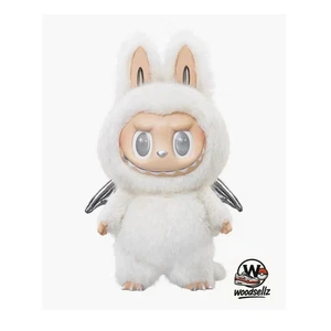 POPMART The Monsters Labubu Zimomo Angel in Clouds Figur mit Tote Bag NEU - Bild 1 von 8