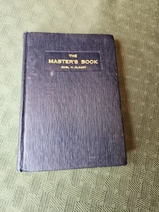 The MASTER'S BOOK by Claudy, Vintage 1939 5th Printing, Masonic Law, Freemason - Picture 1 of 11