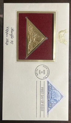 Estampilla Pacific 97 Primer Día de Emisión Oro 13 de Mar 1997 Nueva York Foto 1 de 4