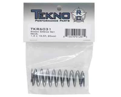 Tekno RC 85mm Rear Shock Spring Set (Green) (1.4 x 10.5T) (2) TKR6031 EB48 ET48 - Image 1 of 2