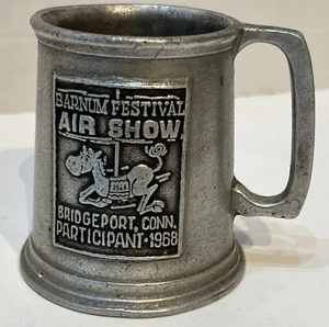 1968 Barnum Festival Air Show Participante Trofeo/Taza, Bridgeport, Conn. PT - Imagen 1 de 10