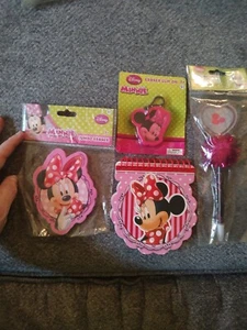 Disney Jr Pink Minnie Mouse Stationary Set Back to School Supplies for Kids 4 Pc - Picture 1 of 15