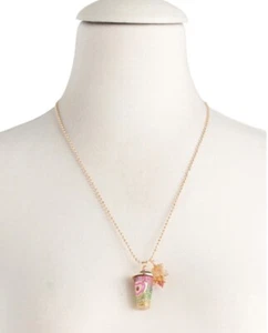 BETSEY JOHNSON Latte Pendant Necklace - Picture 1 of 7