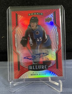 2020-21 BOWEN BYRAM ALLURE RED DOUBLE RAINBOW ROOKIE AUTO