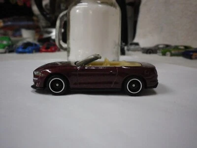 816 2020 Matchbox Red 18 Mustang Convertible Hot Wheels Custom Real Riders - Image 1 of 4