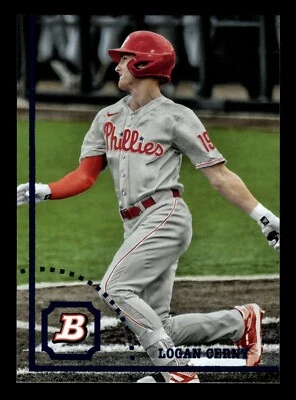 2022 Bowman Heritage Prospects Logan Cerny #BHP65 Philadelphia Phillies  (B) - Image 1 of 2