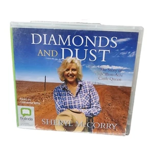 SHERYL McCORRY - Diamonds and Dust, Story Million Acre Cattle Queen - AUDIOBOOK - Picture 1 of 4