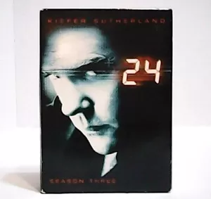 24 SEASON 3 7 DVD Set Kiefer Sutherland Exclusive Special Features FREE SHIPPIN - Picture 1 of 4