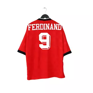 1994/95 FERDINAND #9 QPR Vintage Clubhouse Away Football Shirt (XL) - Picture 1 of 13