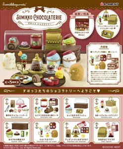 Re-Ment Miniatures Sumikko Gurashi Chocolaterie 8 Type Complete Set NEW Japan - Picture 1 of 9