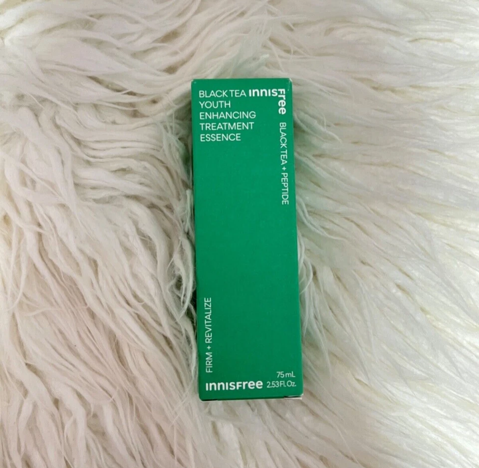 Innis Té Negro Libre Juventud Mejora Tratamiento Esencia Nuevo Foto 1 de 1