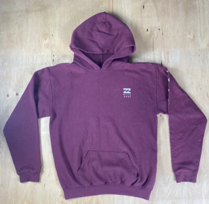 Billabong Hoodie Youth Boys XL Red Maroon Burgundy Surfing Skateboarding Y2K - Picture 1 of 5