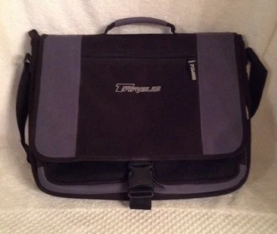 Targus Black and Gray Messenger, laptop, Computer Bag, Adjustable n Padded Strap - Image 1 of 4