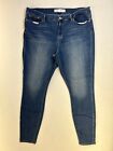 Levis signature mid rise skinny jeans size 20 women blue dark wash high rise