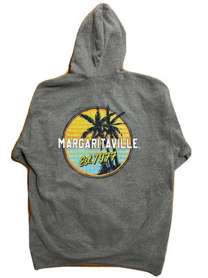 Margaritaville Jimmy Buffett 1977 Tulsa Hoodie Hooded Sweatshirt Mens Large - Image 1 of 4