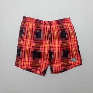 Pantalones Cortos Speedo Hombre Talla Grande Rojo Cuadros Nadar Playa - Imagen 1 de 11