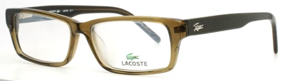 LACOSTE L2646 317 Olive Hombres Rectángulo Borde Completo Anteojos 52-15-140 B:30 B Foto 1 de 4