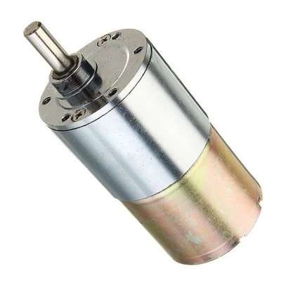 DC 12V 2RPM- 1000RPM High Torque Electric Gear Box Motor Speed Reduction - Image 1 of 4