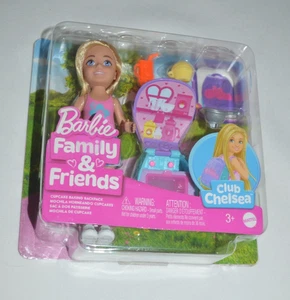 BARBIE FAMILY & FRIENDS - 2025 CLUB CHELSEA CUPCAKE BAKING BACKPACK PLAY SET - Picture 1 of 4