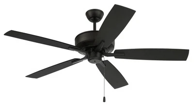 Flat Black 52"Outdoor Ceiling Fan from the Outdoor Pro Plus 52 Collection - Image 1 of 4