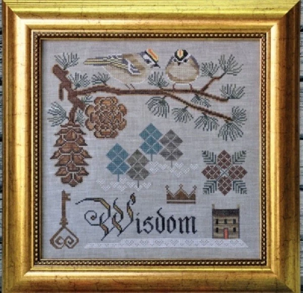 Patrón de punto de cruz de jardín de cabaña - Winter Wisdom CGS42 Foto 1 de 1