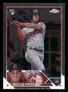 2023 Topps Chrome Update #USC157 Brayan Rocchio RC - Picture 1 of 2