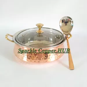 Copper Stainless Steel Casserole Dish Serving Spoon Serveware Tableware 1250 ML - Picture 1 of 7