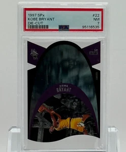 1997 SPx #22 – Kobe Bryant – Die-Cut Rarity – PSA 7 NM - Picture 1 of 2