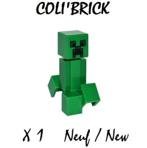 Lego min012 Minifig figurine Minecraft - The Creeper - New Neuf - Imagen 1 de 1