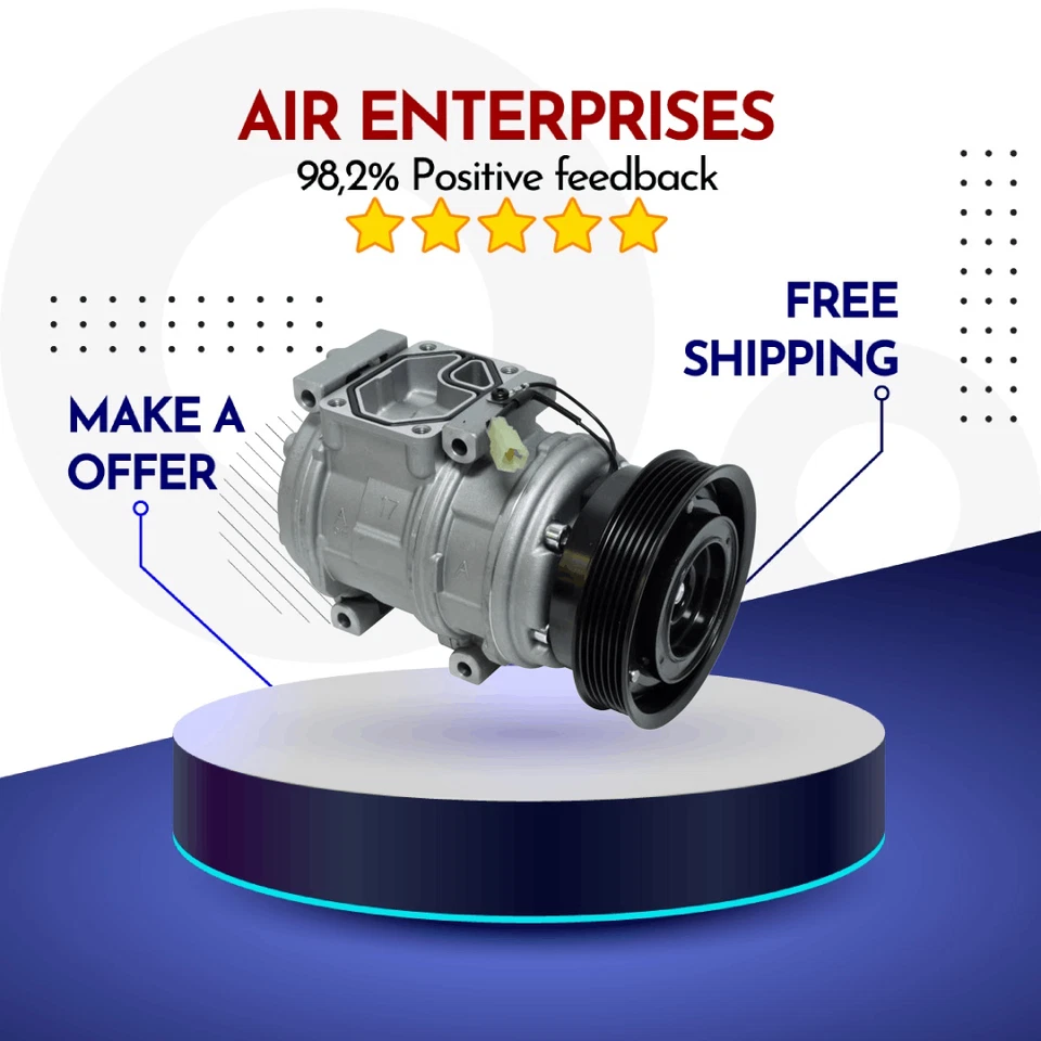 Compressor A/C Fit Lexus ES300 1992-1993, Toyota Camry 1992-1993 - Image 1 of 1