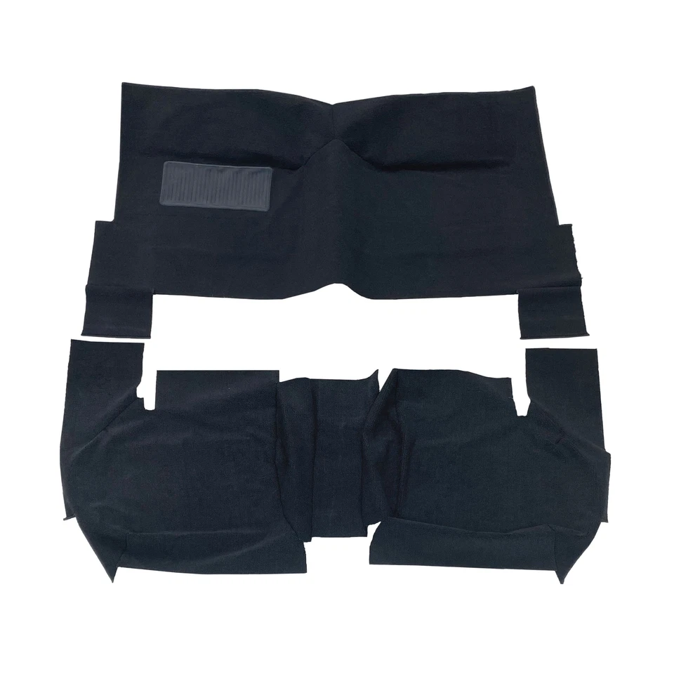 Chevrolet El Camino Front and Rear Carpet Kit 1960-1960 2 Door Black Grey Tan - Image 1 of 4