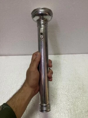 OLD VINTAGE RARE UNIQUE METAL GEEP BATTERY OPERATED CAMPING TORCH FLASH LIGHT - Bild 1 von 4