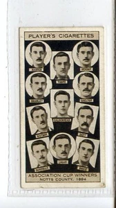 (Jc5071-100) PLAYERS,ASSOCIATION CUP WINNERS,NOTTS COUNTY,1930,#15 - Picture 1 of 2