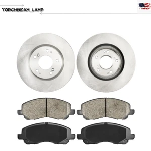 Rotores de freno delanteros + pastillas de cerámica para CHRYSLER 200 Sebring Mitsubishi Outlander - Imagen 1 de 12