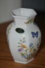Vintage Aynsley Bone China Cottage Garden Flower Vase Butterfly 5