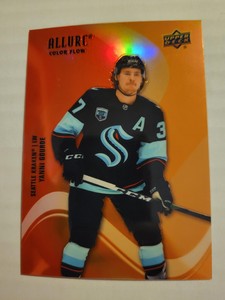 2022-23 UD Allure Color Flow Red-Orange Yanni Gourde #SF-60 Kraken