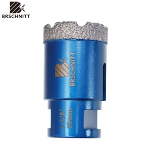 Diamant Kernbohrkronen Fliesenlochsäge für Marmor Keramik Winkelschleifer 1-3/8 Zoll - Bild 1 von 10