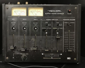 Realistic 32-1200B Stereo Mixing Console Vintage - Picture 1 of 4