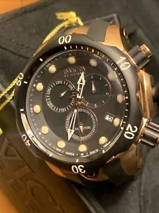 INVICTA 5733 VENOM/RESERVE CHRONOGRAPH BLACK RUBBER HERREN UHR $1995.00 RETAIL - Bild 1 von 5