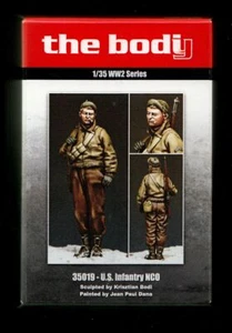 tb35019/ THE BODI – Figurenbausatz – U.S. Infantry NCO - Resin 1:35 - Picture 1 of 1