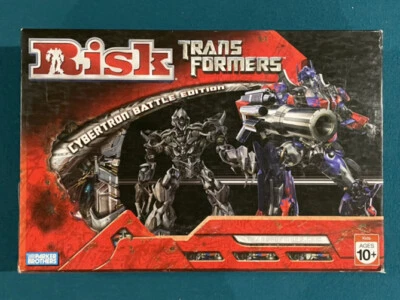 2007 RISK DreamWorks TRANFORMERS Cybertron BATTLE Edition 2-4 Player BOARD Game - Image 1 of 4
