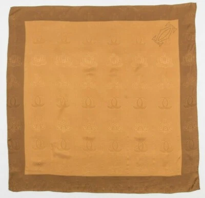 Bufanda auténtica "Must de Cartier" / "Must de Cartier" Foto 1 de 4