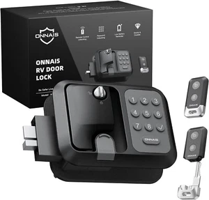 ONNAIS RV Door Lock Replacement with Password and Remote Control W007 - Open Box - Picture 1 of 9