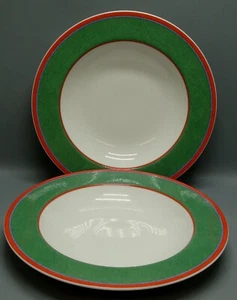 Villeroy Boch TIPO VILLA GREEN Suppenschalen SOLD IN TWO - Bild 1 von 2